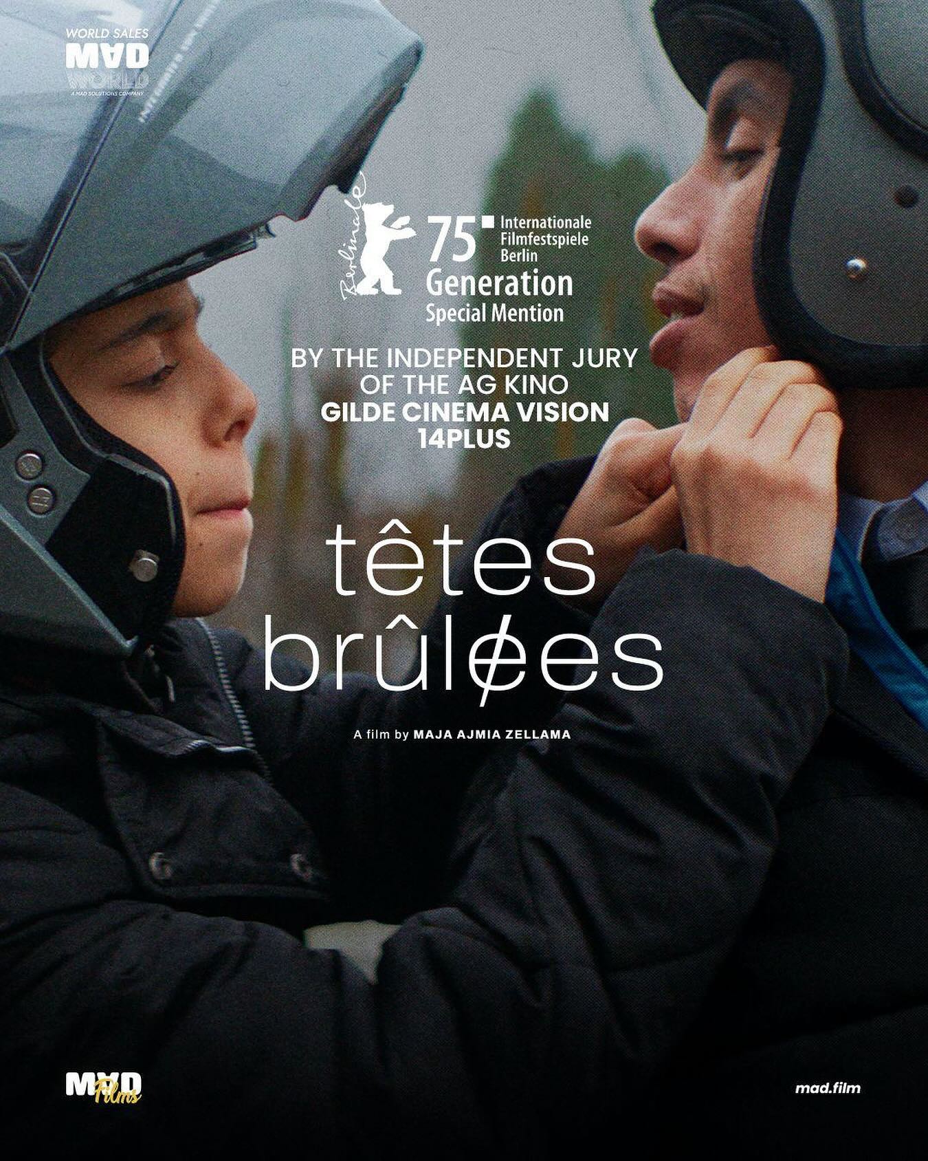 Affiche de Tétes Brulées